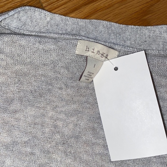 hinge | Sweaters | Nwt Hinge Ruffle Hem 